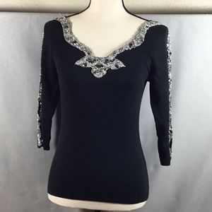 MK Solo Bead Embellished Top